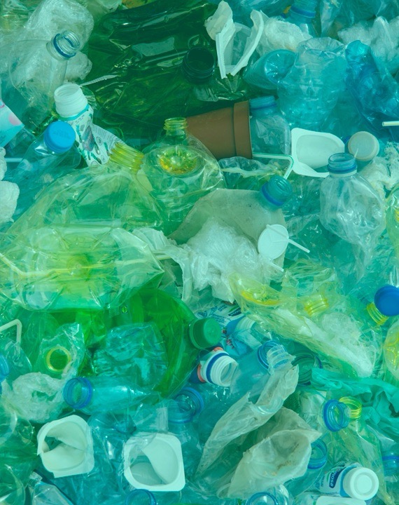 Mixed post-consumer plastics (PP/PE/PS)