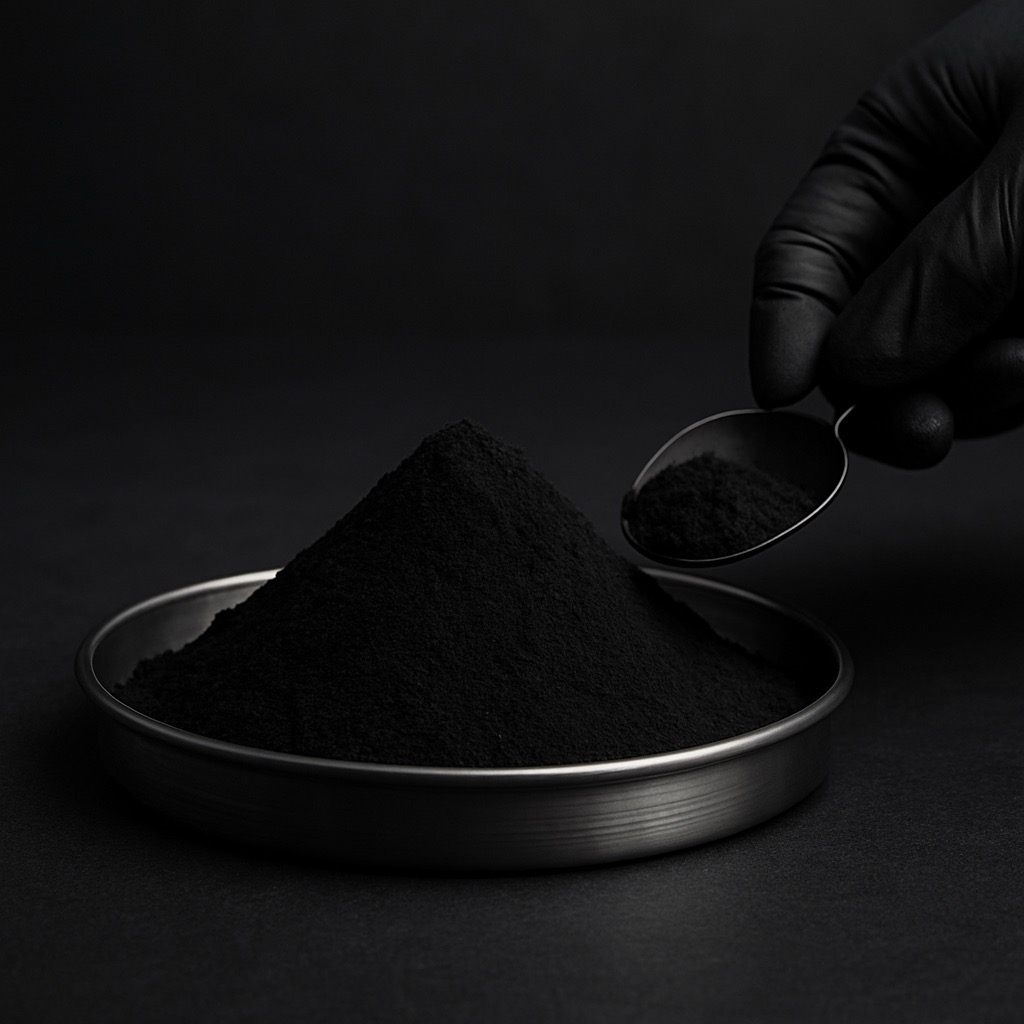 High-purity carbon black powder